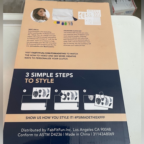 FFF DIY fold over clutch kit - Picture 2 of 3